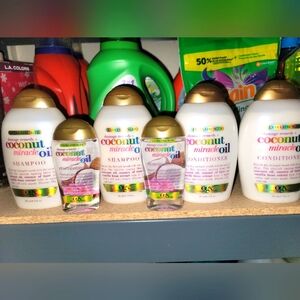 OgX shampoo&conditioner hair oils